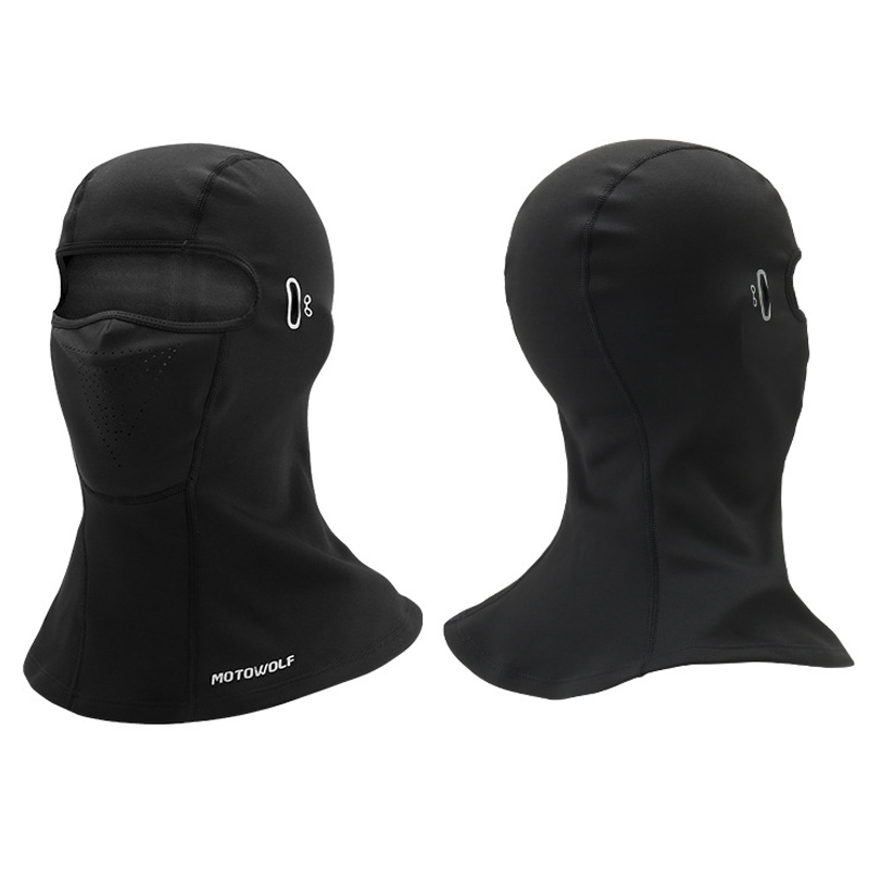 Wool Balaclava Knit - Scaldacollo invernale Passamontagna termico per moto