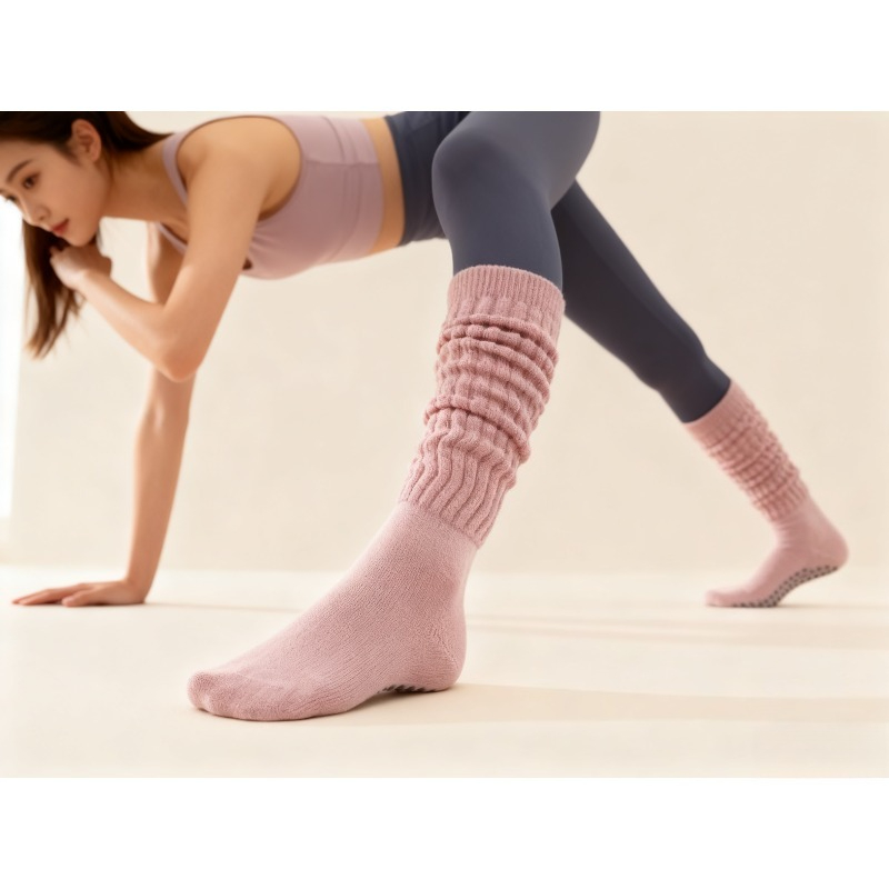 Winter Yoga Clothing - Calzini da pilato antiscivolo in cotone
