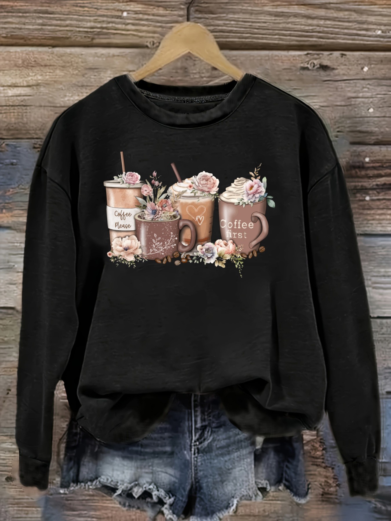 Winter Clothing - Maglietta Casual da Donna a Maniche