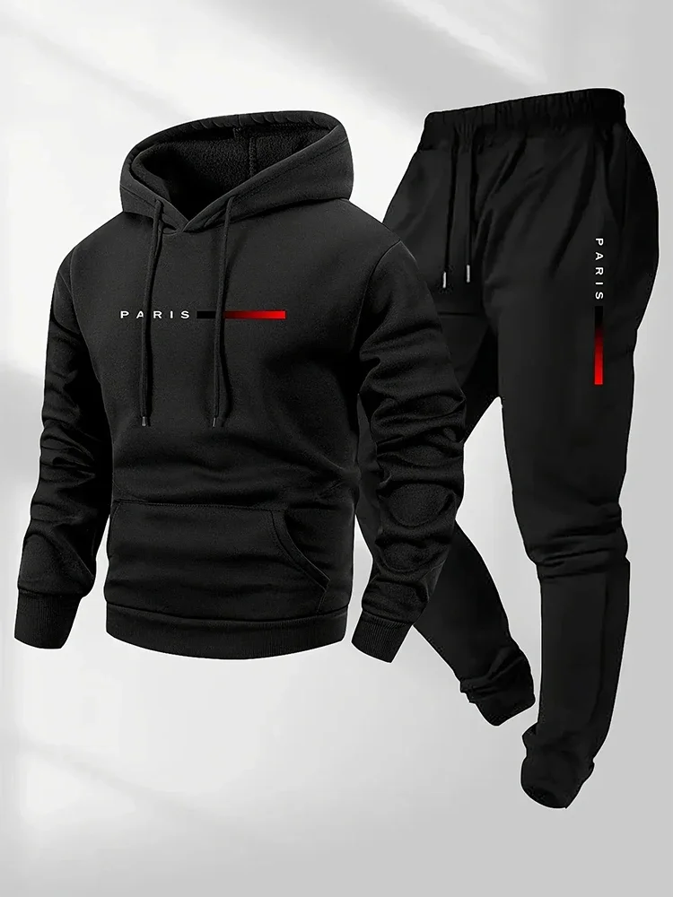 Winter Cloth - Completo Sportivo Casual Quotidiano da Uomo,