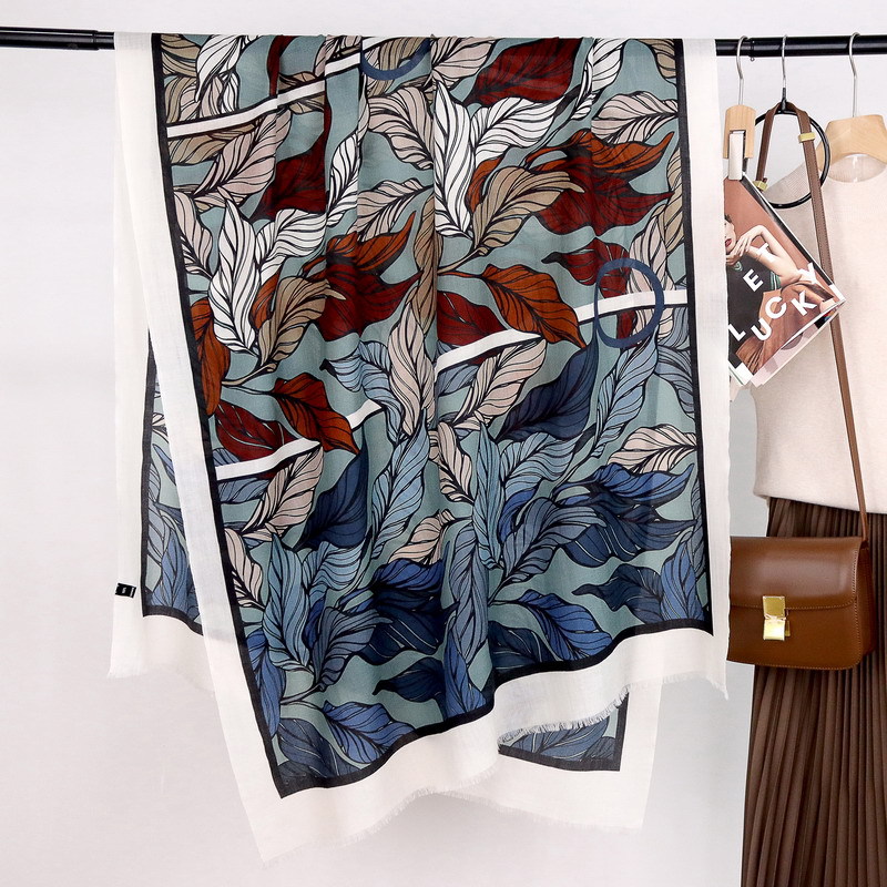 Winter Clothing Hong Kong - Sciarpe Lunghe in Cashmere con Nappe,