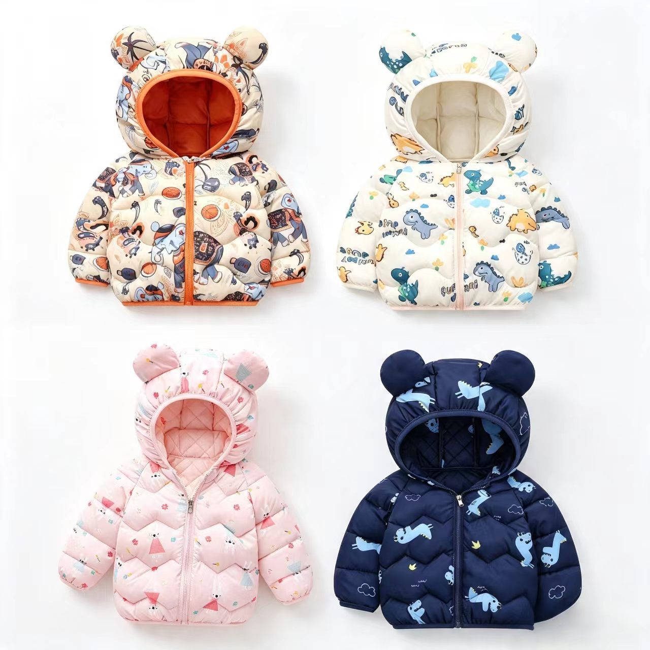 Winter Clothing Toddler Girl - Cappotto per Bambini Giacca Cartoon per