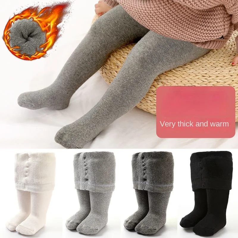 Winter Clothing Toddler Girl - Collant bambino inverno autunno tinta unita