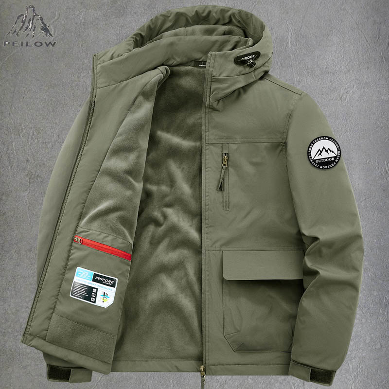 Quality Winter Clothing Bomber Jacket - Giacche Invernali Spesse e Calde con
