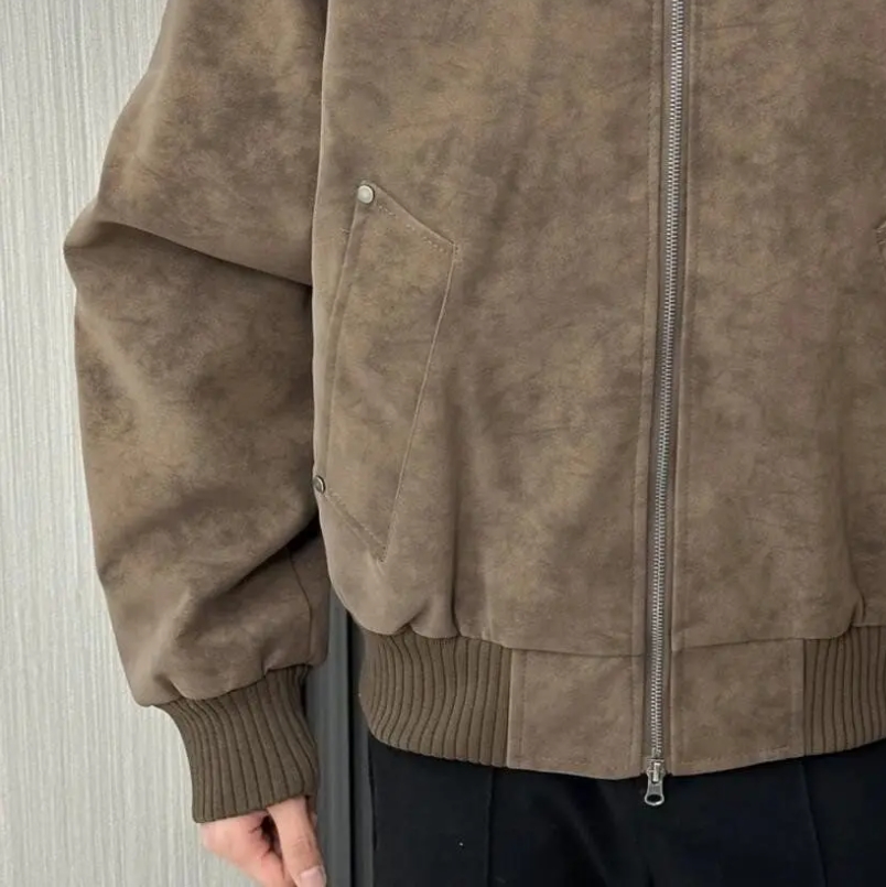 Quality Winter Clothing Bomber Jacket - Giacca bomber oversize autunnale da uomo