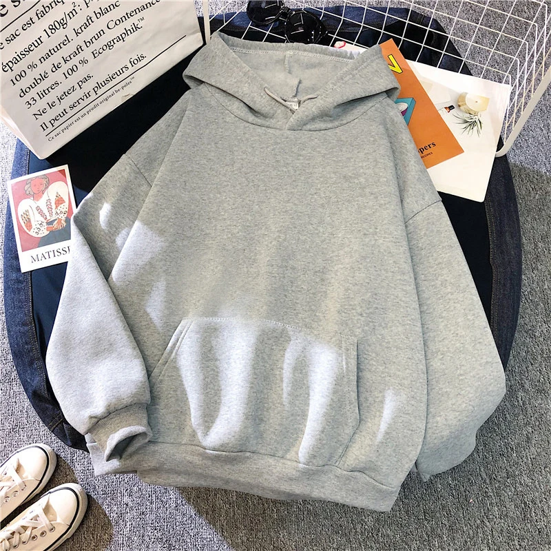 Winter Clothing Sale Women - Felpe con cappuccio coreane semplificate Vendite