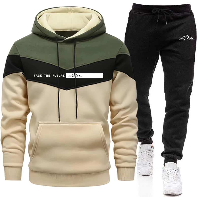 Winter Clothes - Tuta da uomo alla moda, felpa