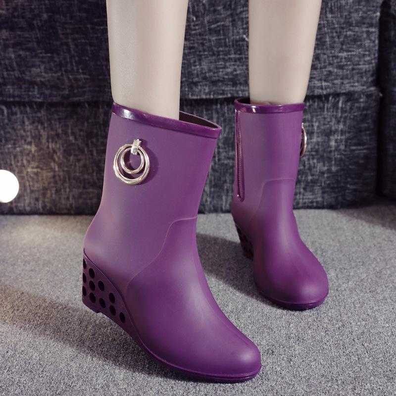 Scarpe da pioggia a tubo medio - Winter Clothing Korea recensione e prezzo