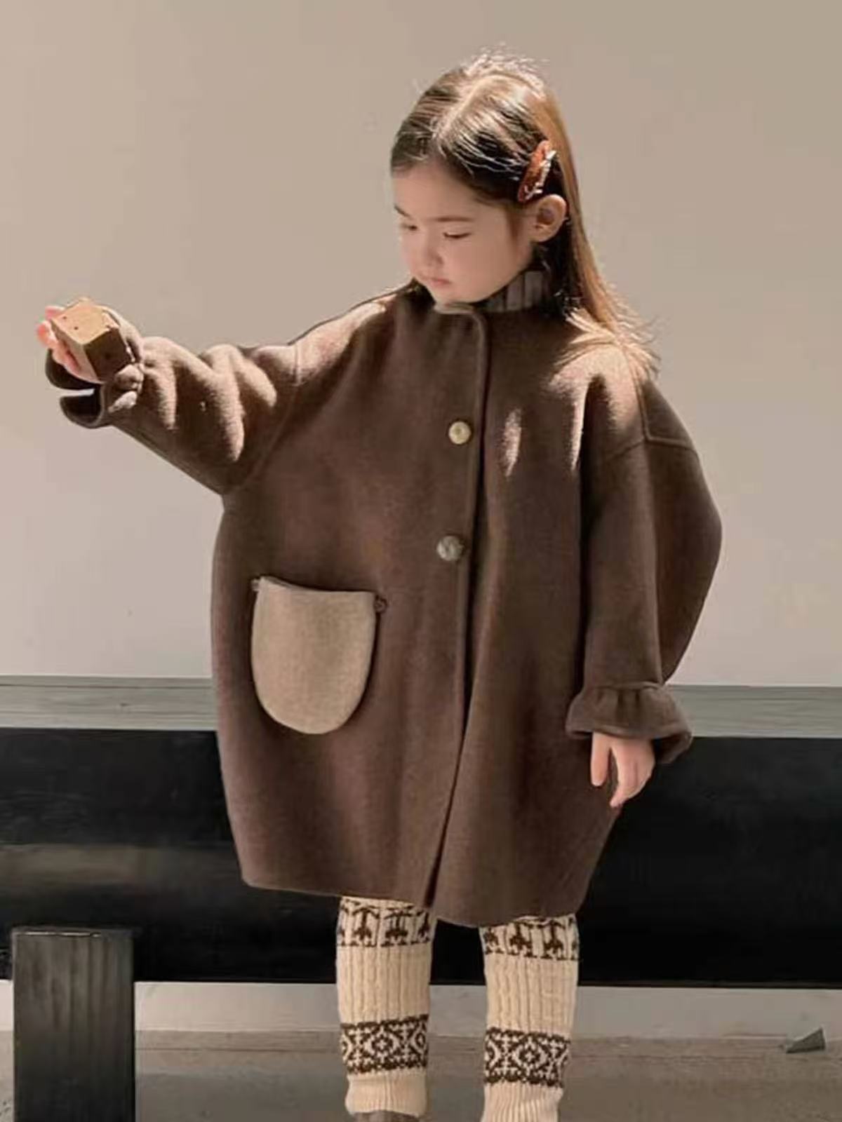 Cappotto di Lana per Bambine 2 - Winter Clothing Toddler Girl recensione e prezzo