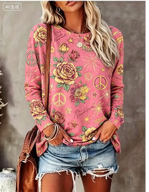 Maglietta a Maniche Lunghe da  - Winter Clothing For Women recensione e prezzo