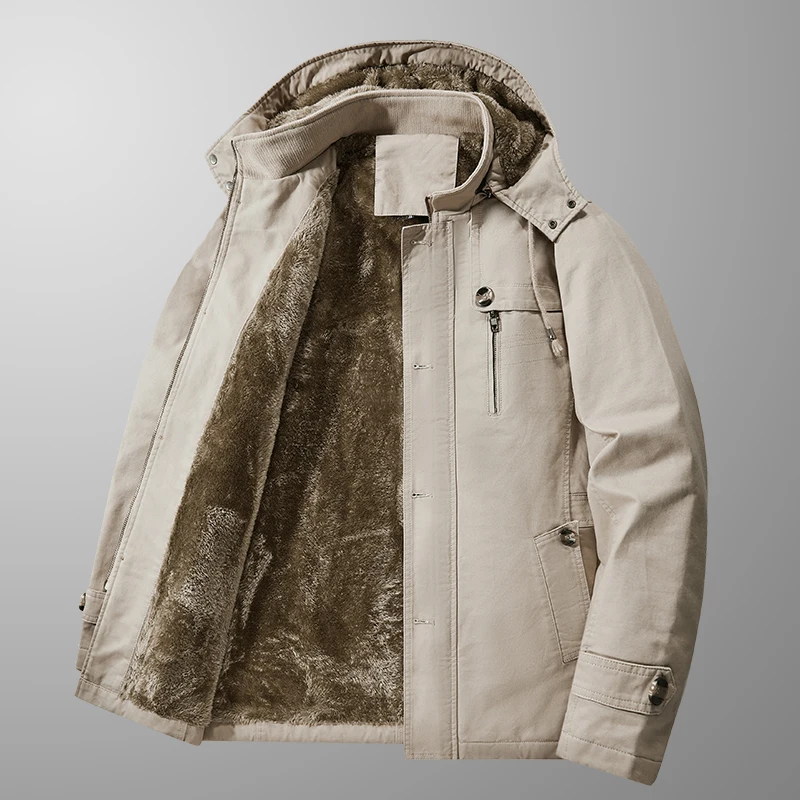 Giacche con cappuccio da uomo  - Quality Winter Clothing Bomber Jacket recensione e prezzo