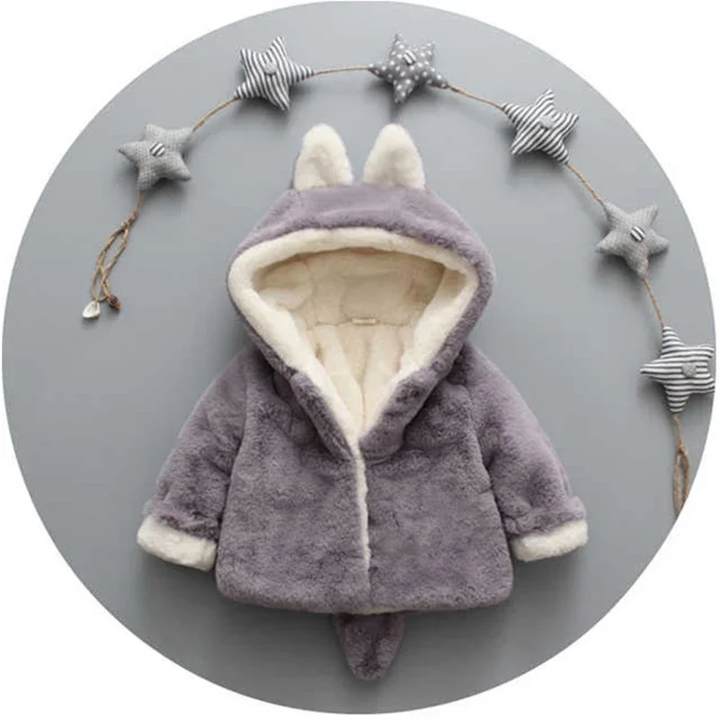 Cute Cat Ears peluche Baby Jac - Winter Clothing Toddler Girl recensione e prezzo